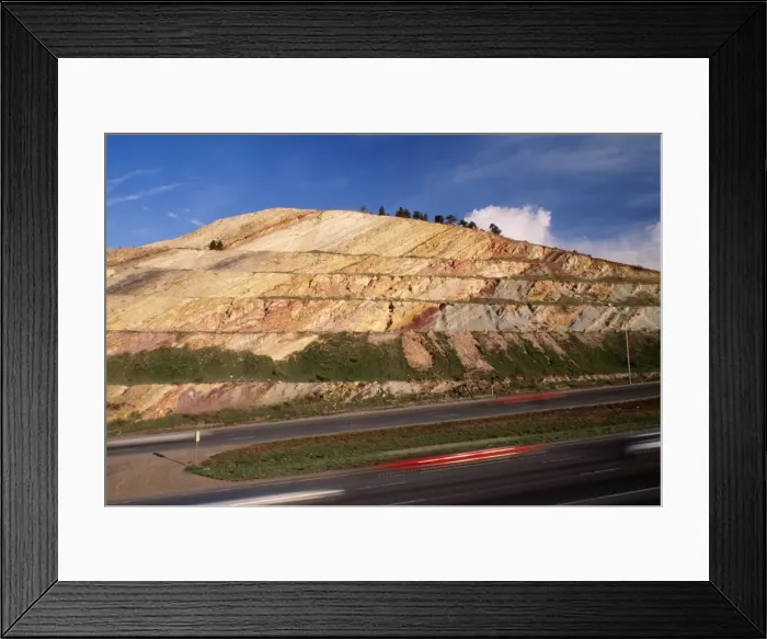 Framed Print : Prehistoric Location - Morrison Formation Dakota Hogback in hwy roadcut. Jurassic Cretaceous. Denver, USA Framed Print : Prehistoric Location - Morrison Formation Dakota Hogback in hwy roadcut. Jurassic Cretaceous. Denver, USA