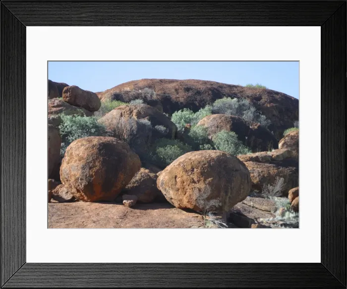 Framed Print : Granite formations The Red Centre, Central Australia West of Marla, northern South Australia Framed Print : Granite formations The Red Centre, Central Australia West of Marla, northern South Australia