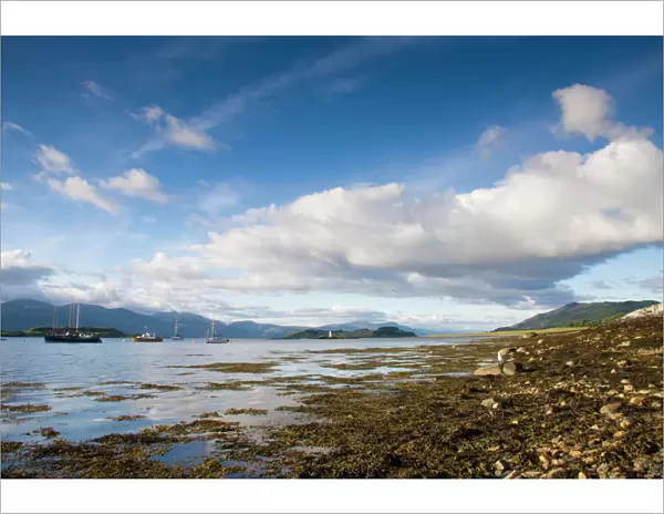 View across sea loch from Port Appin - Argyll, Scotland
