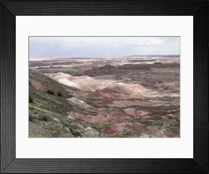 Framed Print : View over Painted Desert, Arizona, USA Framed Print : View over Painted Desert, Arizona, USA