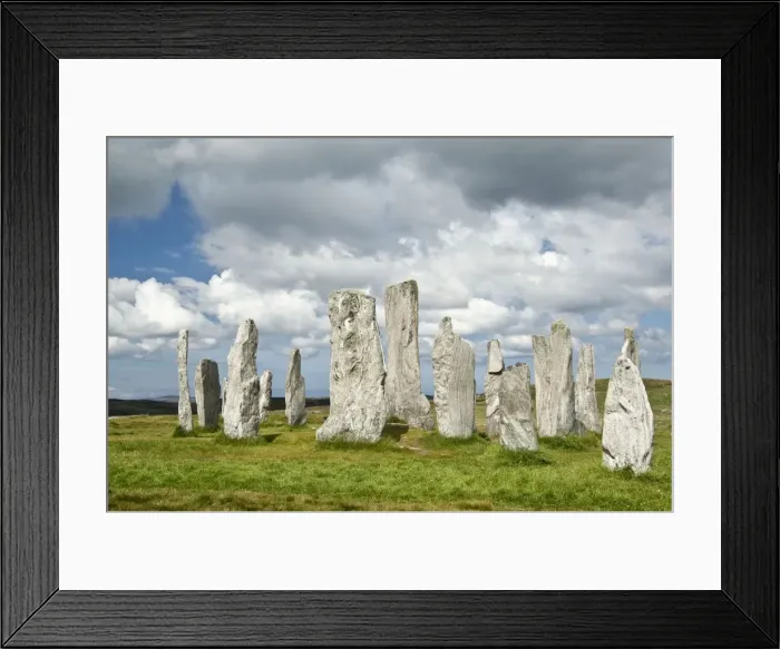 Framed Print : Callanish Stones - Lewis - Outer Hebrides - Scotland Framed Print : Callanish Stones - Lewis - Outer Hebrides - Scotland