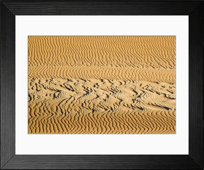 Framed Print : Sand patterns - Sossusvlei - Namibia Framed Print : Sand patterns - Sossusvlei - Namibia