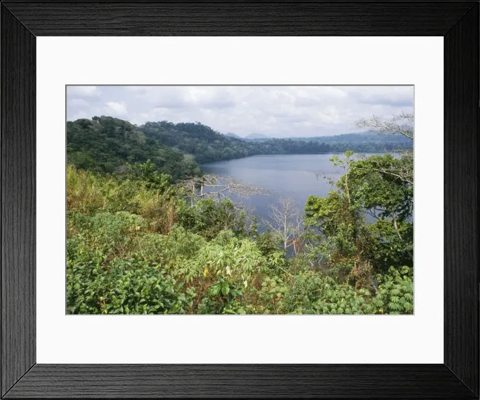 Framed Print : Cameroon, West Africa - Crater lake Kumba Framed Print : Cameroon, West Africa - Crater lake Kumba