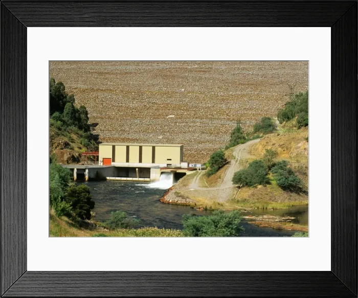 Framed Print : SEC dam at Dartmouth - Northeastern Victoria, Australia JLR03890 Framed Print : SEC dam at Dartmouth - Northeastern Victoria, Australia JLR03890