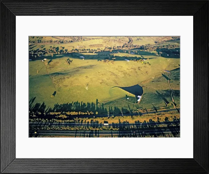 Framed Print : Aerial - Hume Highway - Victoria, Australia JLR02346 Framed Print : Aerial - Hume Highway - Victoria, Australia JLR02346