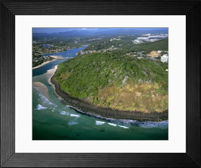 Framed Print : Basalt hill Burleigh Head National Park, Tallebudgera Creek near Southport, Gold Coast, Queensland, Australia JLR06983 Framed Print : Basalt hill Burleigh Head National Park, Tallebudgera Creek near Southport, Gold Coast, Queensland, Australia JLR06983