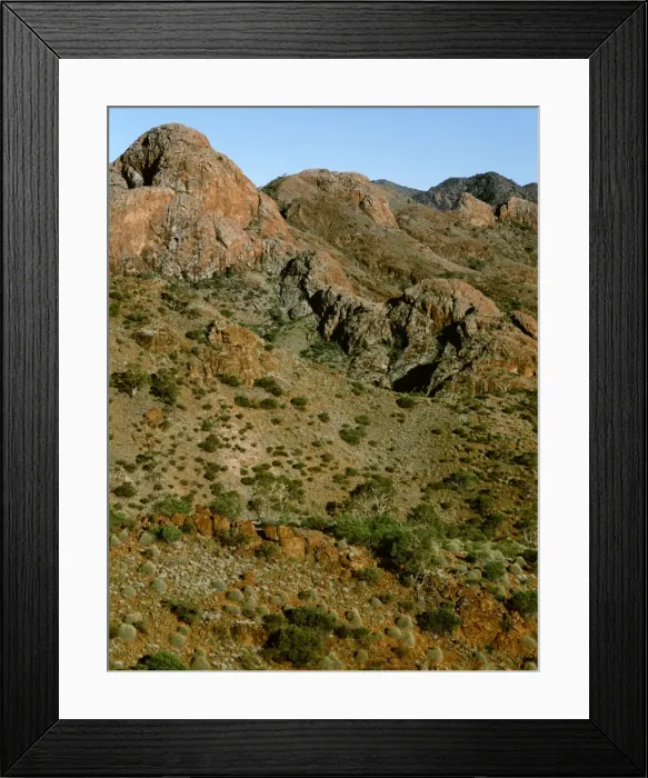 Framed Print : The Armchair from the Ridge Road Arkaroola-Mount Painter Wildlife Sanctuary, South Australia JLR08042 Framed Print : The Armchair from the Ridge Road Arkaroola-Mount Painter Wildlife Sanctuary, South Australia JLR08042