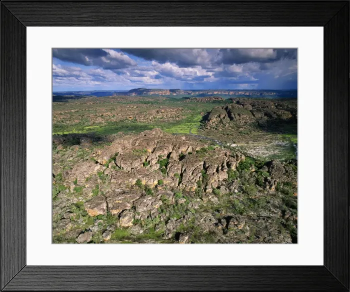 Framed Print : Australia - sandstone kombolgie formation (early Proterozoic 1700 Ma) Mt Brockman area 9detached part of the Arnhem Land Plateau / Escarpment) Kakadu National Park, Northern Territory, Australia Framed Print : Australia - sandstone kombolgie formation (early Proterozoic 1700 Ma) Mt Brockman area 9detached part of the Arnhem Land Plateau / Escarpment) Kakadu National Park, Northern Territory, Australia