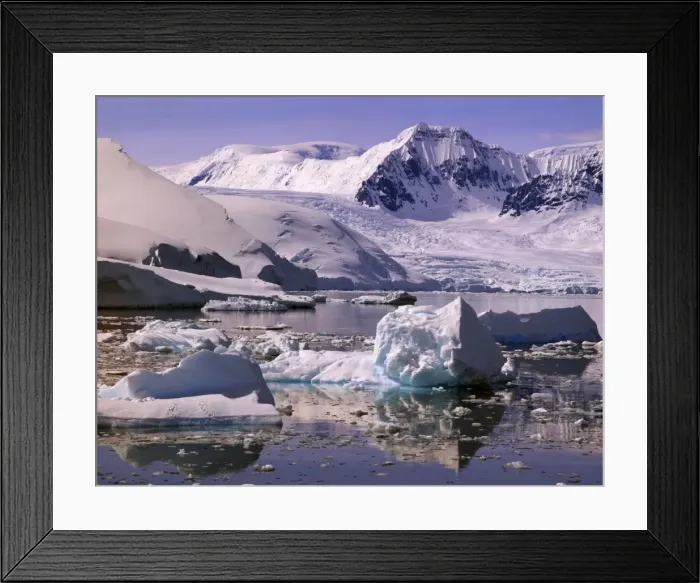 Framed Print : Southern end of Lemaire Channel Girard Bay, Antarctic Peninsula JPF41789 Framed Print : Southern end of Lemaire Channel Girard Bay, Antarctic Peninsula JPF41789