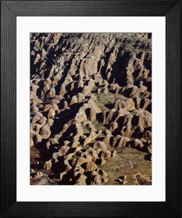 Framed Print : Aerial: Bungle Bungle Range Purnululu National Park, Kimberley region, Western Australia JPF43703 Framed Print : Aerial: Bungle Bungle Range Purnululu National Park, Kimberley region, Western Australia JPF43703