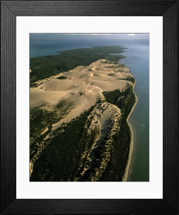 Framed Print : Aerial - Bellefin Prong sand dunes, Shark Bay Marine Park, Western Australia JPF44917 Framed Print : Aerial - Bellefin Prong sand dunes, Shark Bay Marine Park, Western Australia JPF44917