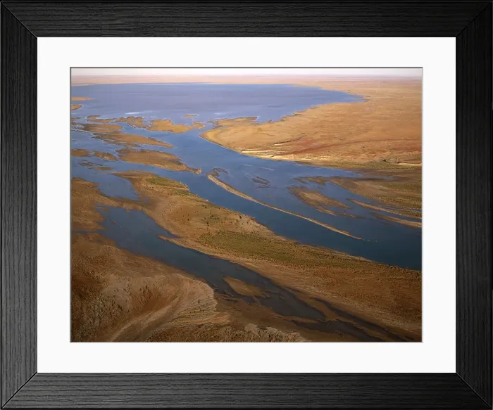 Framed Print : Aerial - Margaret River flowing into L. Eyre South Lake Eyre National Park, South Australia JPF46553 Framed Print : Aerial - Margaret River flowing into L. Eyre South Lake Eyre National Park, South Australia JPF46553
