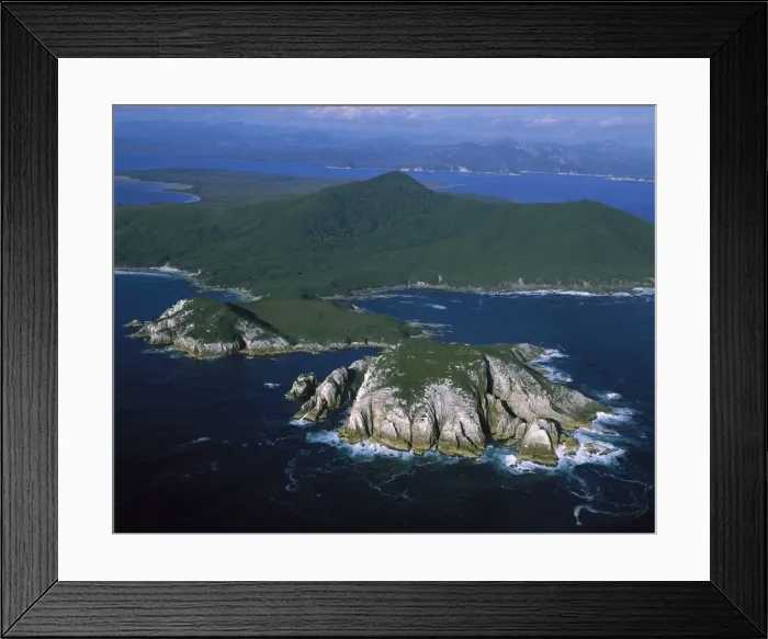 Framed Print : Aerial - Port Davey (northern shores) North Head - World Heritage Area, Southwest National Park, Tasmania (World Heritage Area), Australia JPF49246 Framed Print : Aerial - Port Davey (northern shores) North Head - World Heritage Area, Southwest National Park, Tasmania (World Heritage Area), Australia JPF49246