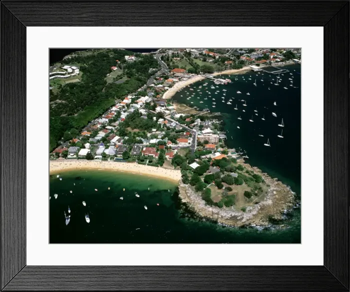 Framed Print : Aerial - Camp Cove, Laings Point and Watsons Bay - Sydney Harbour, New South Wales, Australia JPF45384 Framed Print : Aerial - Camp Cove, Laings Point and Watsons Bay - Sydney Harbour, New South Wales, Australia JPF45384