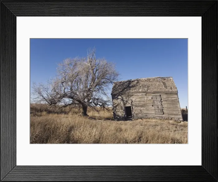 Framed Print : USA - Abandoned farmhouse Texas Panhandle Framed Print : USA - Abandoned farmhouse Texas Panhandle