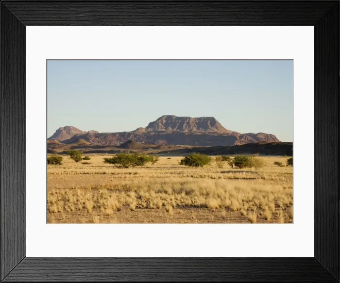 Framed Print : Typical view of a flat top mountain Of North Western Namibia Damaraland, Namibia, Africa Framed Print : Typical view of a flat top mountain Of North Western Namibia Damaraland, Namibia, Africa