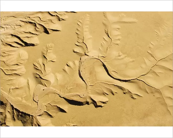 Drainage Patterns on the ancient Namib Plains - aerial view of the desert near Swakopmund - Namib Desert - Namibia - Africa
