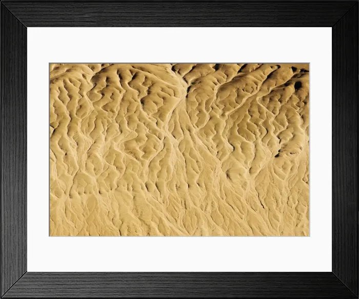 Framed Print : Drainage patterns on the ancient plains of the Namib - Namib Desert - Namibia - Africa Framed Print : Drainage patterns on the ancient plains of the Namib - Namib Desert - Namibia - Africa