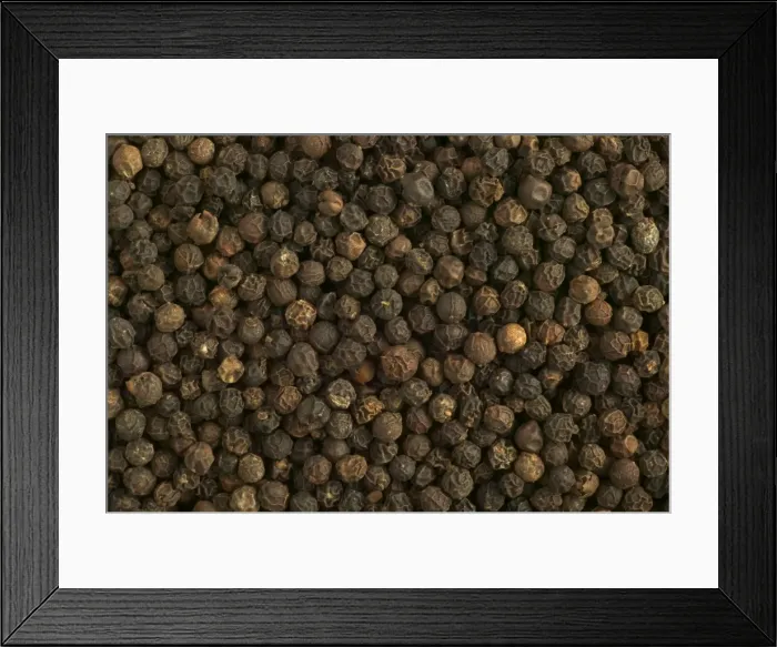 Framed Print : Black Peppers Framed Print : Black Peppers