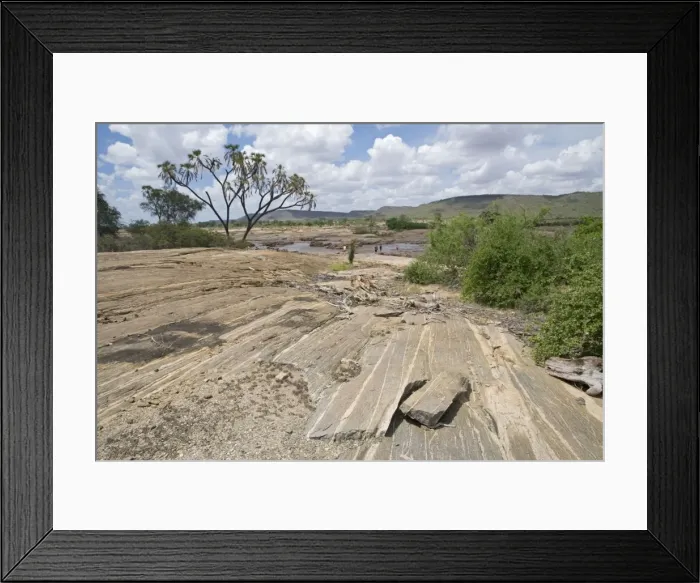 Framed Print : Lugards Falls Tsavo East National Park Kenya Framed Print : Lugards Falls Tsavo East National Park Kenya