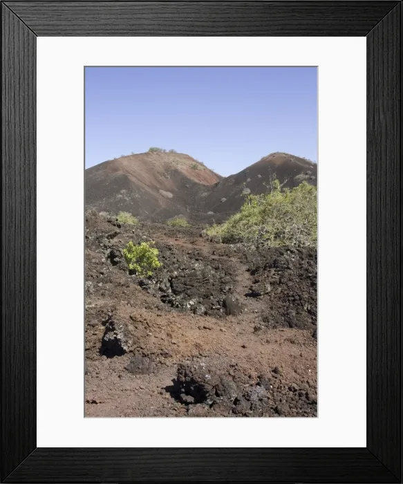 Framed Print : Volcanic - Chaimu lava flow with volcanic cones in background Tsavo National Park, West Kenya, East Africa Framed Print : Volcanic - Chaimu lava flow with volcanic cones in background Tsavo National Park, West Kenya, East Africa