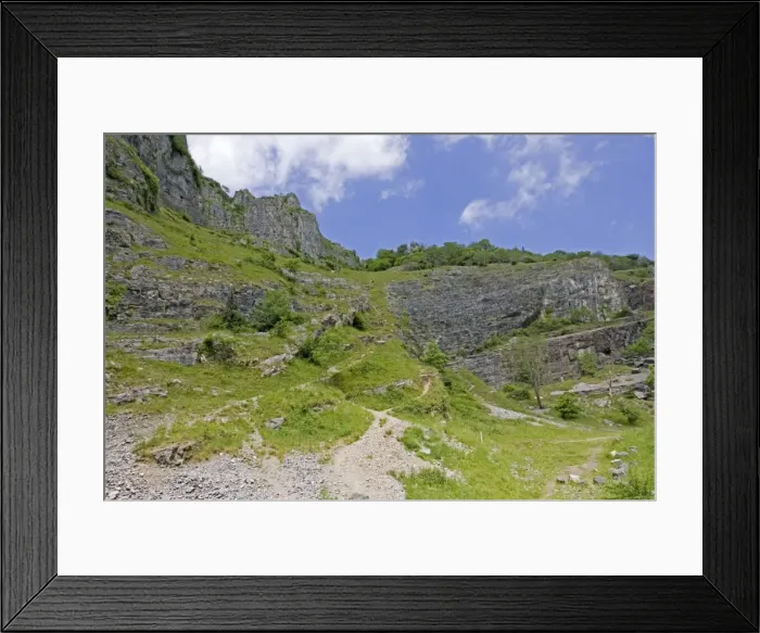 Framed Print : Cheddar Gorge - The karst limestone cliffs and calcareous grassland form an important wildlife habitat for many unusal plants and animals including Greater horshoe bats which roost in the caves. Somerset, UK Framed Print : Cheddar Gorge - The karst limestone cliffs and calcareous grassland form an important wildlife habitat for many unusal plants and animals including Greater horshoe bats which roost in the caves. Somerset, UK