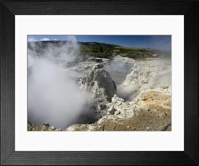 Framed Print : Hell's Gate / Tikitere Maori owned geothermal reserve - Rotorua - North Island - New Zealand Framed Print : Hell's Gate / Tikitere Maori owned geothermal reserve - Rotorua - North Island - New Zealand