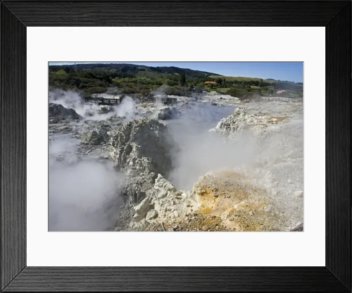 Framed Print : Hell's Gate / Tikitere Maori owned geothermal reserve - Rotorua - North Island - New Zealand Framed Print : Hell's Gate / Tikitere Maori owned geothermal reserve - Rotorua - North Island - New Zealand