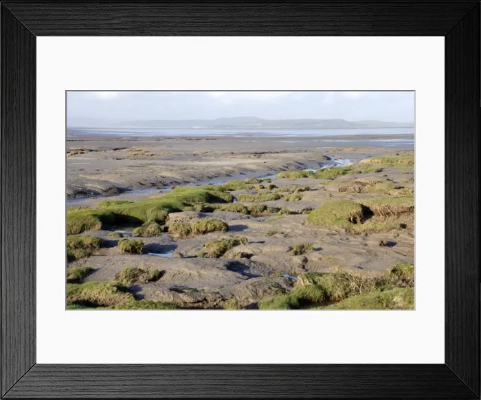 Framed Print : Morecombe Bay, Tidal sand and mud flats Framed Print : Morecombe Bay, Tidal sand and mud flats