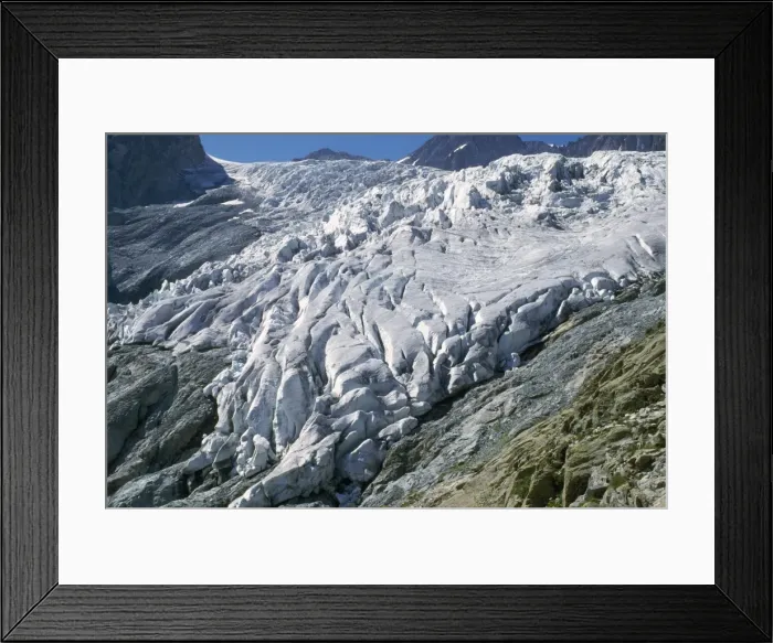Framed Print : France - Glacier Blanc Ecrins National Park, French Alps Framed Print : France - Glacier Blanc Ecrins National Park, French Alps