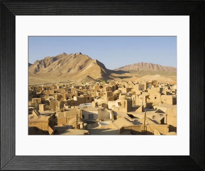 Framed Print : Anarak, Iran. Traditional village, Iran Framed Print : Anarak, Iran. Traditional village, Iran