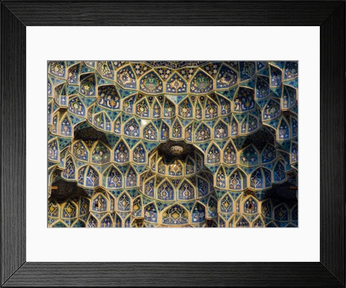 Framed Print : Entrance of Jameh Mosque (Friday Mosque), Yazd, Iran Framed Print : Entrance of Jameh Mosque (Friday Mosque), Yazd, Iran