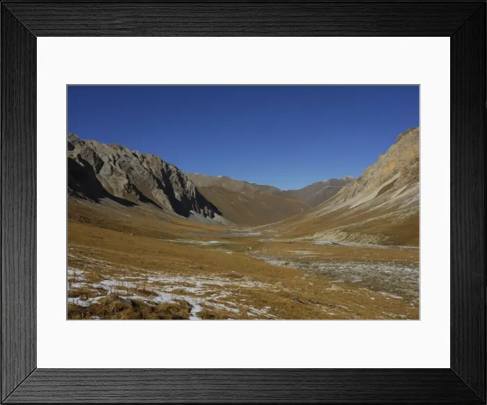 Framed Print : Mountain valley, Tienschan, Kazakhstan Framed Print : Mountain valley, Tienschan, Kazakhstan
