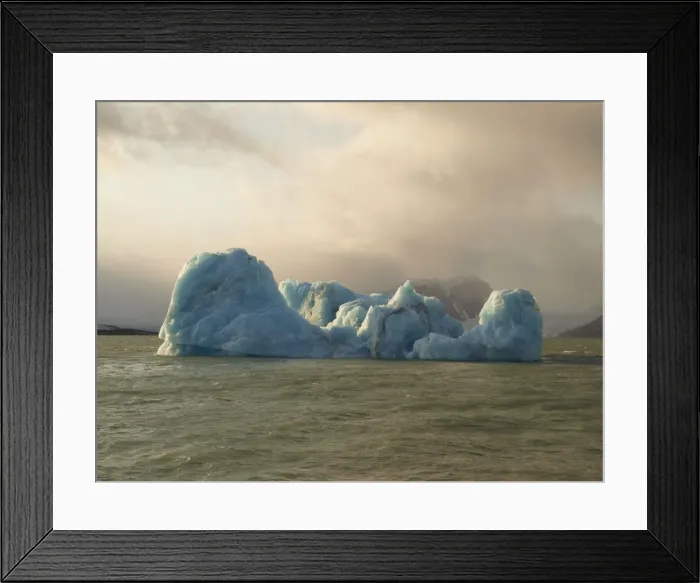 Framed Print : Iceberg - Liefdefjorden - Svalbard - Norway Framed Print : Iceberg - Liefdefjorden - Svalbard - Norway