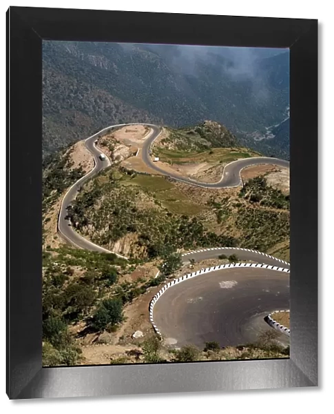 Eritrea - The old road from Asmara to Massawa - Built by Italians during colonialism - Africa