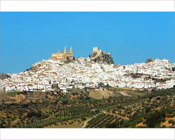 Olvera - traditional white township, Cadiz, Andalucia, Spain
