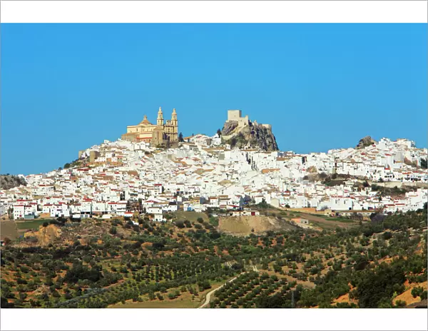 Olvera - traditional white township, Cadiz, Andalucia, Spain