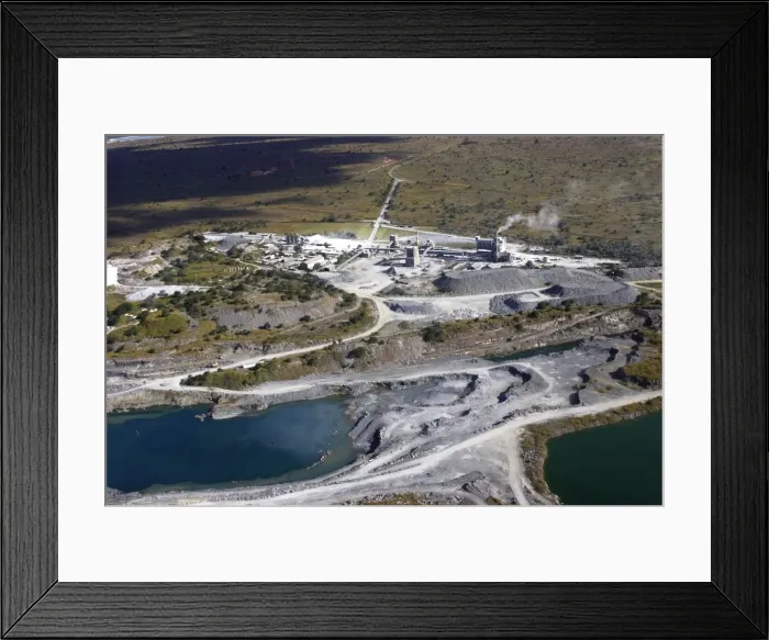 Framed Print : Zambia - Copperbelt. Factory processing copper ore Ndola Zambia Framed Print : Zambia - Copperbelt. Factory processing copper ore Ndola Zambia