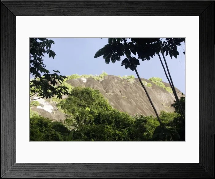 Framed Print : Voltzberg Iselberg Central Suriname Nature Reserve South America Framed Print : Voltzberg Iselberg Central Suriname Nature Reserve South America