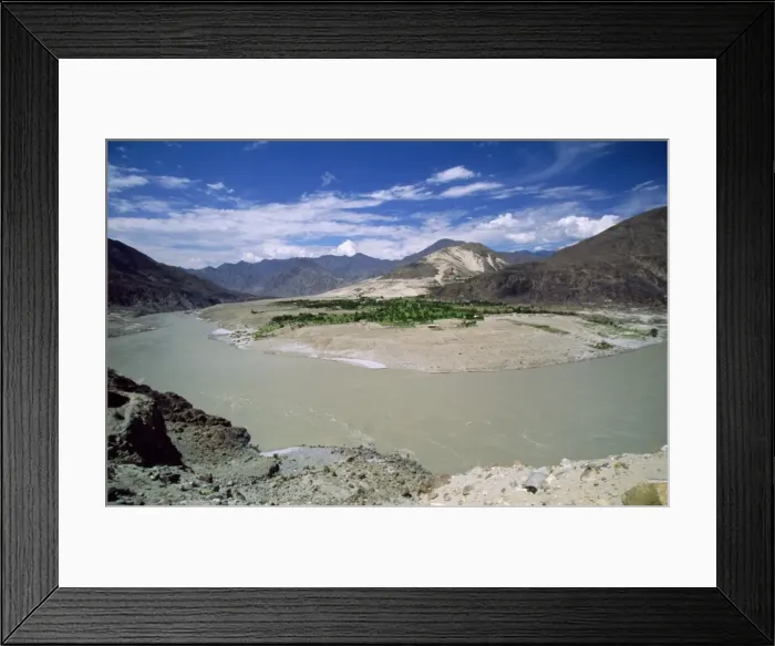 Framed Print : Pakistan Karakorum Highway, Indus River, Chilas Framed Print : Pakistan Karakorum Highway, Indus River, Chilas