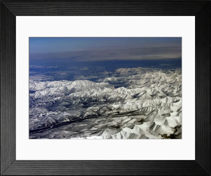 Framed Print : Siberia - Okhotsk's Province, aerial Framed Print : Siberia - Okhotsk's Province, aerial