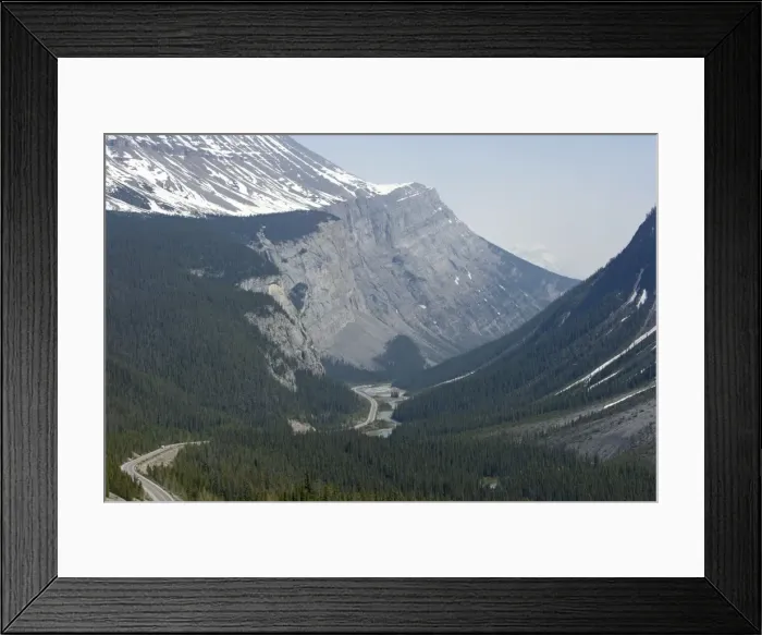 Framed Print : Wilcox Pass - Banff National Park - Alberta, Canada LA004220 Framed Print : Wilcox Pass - Banff National Park - Alberta, Canada LA004220