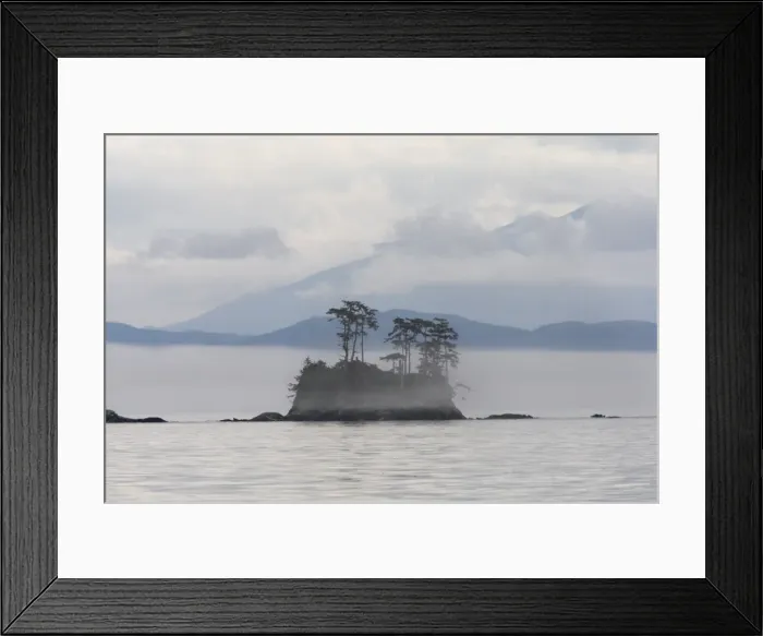 Framed Print : Canada - Islands in British Colombia North East of Vancouver Island opposite Telegraph Cove near to MacNeil Harbour Framed Print : Canada - Islands in British Colombia North East of Vancouver Island opposite Telegraph Cove near to MacNeil Harbour
