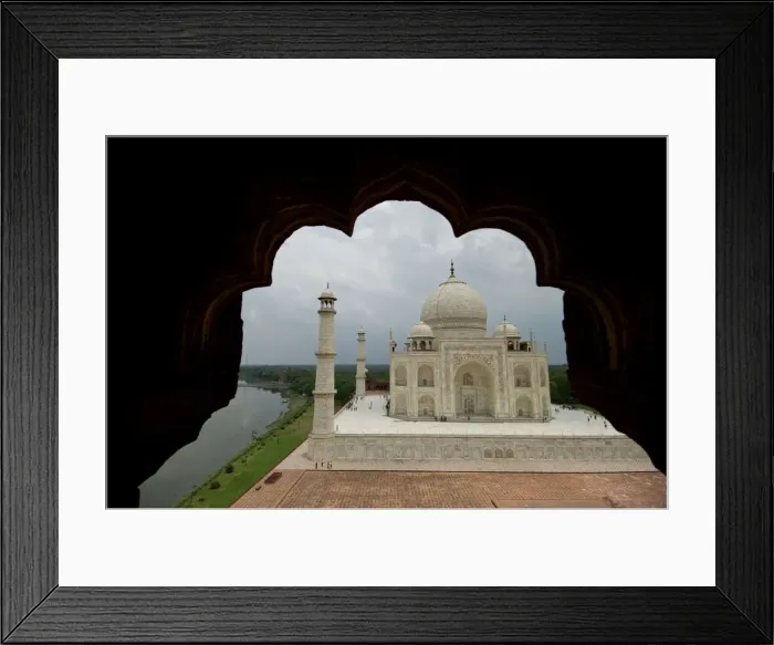 Framed Print : Taj Mahal - through arch Framed Print : Taj Mahal - through arch