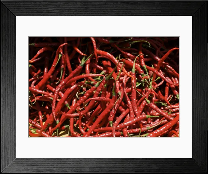 Framed Print : Red chilli - Tomohon Market - N. Sulawesi - Minahasa highlands - Indonesia Framed Print : Red chilli - Tomohon Market - N. Sulawesi - Minahasa highlands - Indonesia