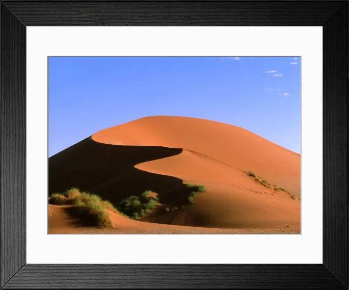 Framed Print : Desert Dunes - Namib Desert - Namibia Framed Print : Desert Dunes - Namib Desert - Namibia