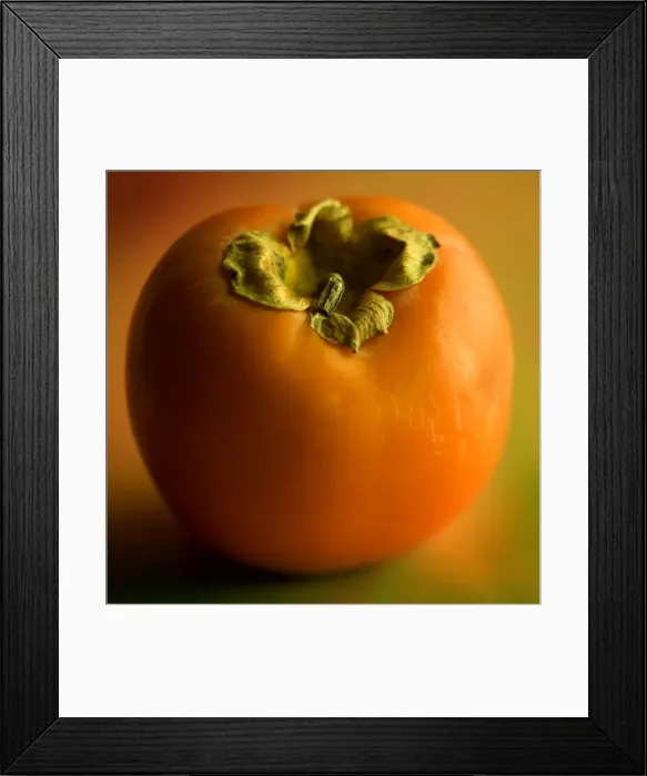 Framed Print : Fruit - Persimmon / Kaki Framed Print : Fruit - Persimmon / Kaki