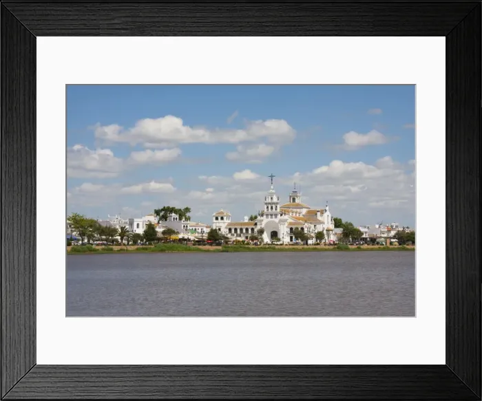 Framed Print : El Rocio - Coto Donana - Southern Spain Framed Print : El Rocio - Coto Donana - Southern Spain