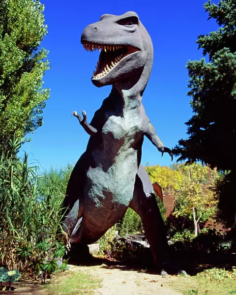 Tyrannosaurus Rex Dinosaur - Dinosaur Gardens, Vernal, Utah, USA