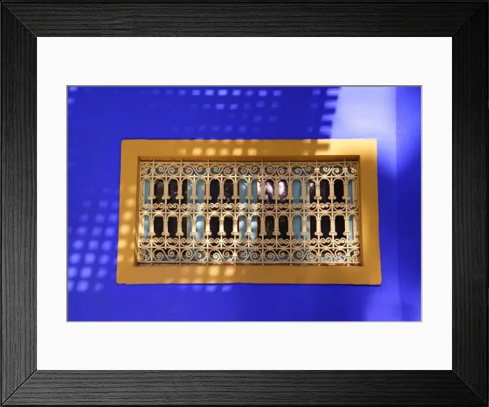 Framed Print : Morocco - traditional window Framed Print : Morocco - traditional window